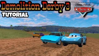 Demolition Derby 3 COMO FAZER O REI DE CARROS DA PIXAR NO DEMOLITION DERBY [upl. by Nwahsauq918]