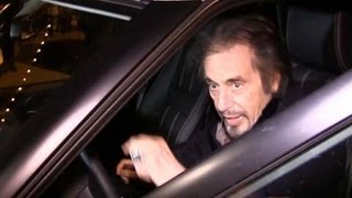 An Elderly Al Pacino Easily Intimidates The Paparazzi [upl. by Cacia250]