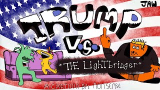 Trump vs The Lightbringer  Oney Plays Animated [upl. by Fita]