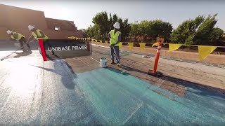 Applying Liquid Membrane HydroStop  GAF VR [upl. by Tenahs551]