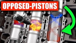 Opposed Piston Diesel Engines Are Crazy Efficient [upl. by Danieu]