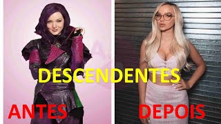 Descendants Before and After 2021 The Movie Descendants 3 2 1 Then and Now Antes e Depois [upl. by Hilel]