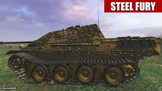 Steel Fury Jagdpanther quotHunting Pantherquot Heavy Tank Destroyer [upl. by Kiefer]