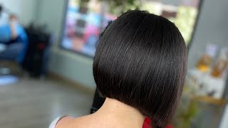 Corte de pelo de mujer BOB paso a paso  pelo corto de mujer 2020 [upl. by Hedy]