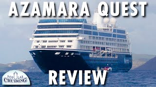 Azamara Quest Tour amp Azamara Quest Review  Azamara  Cruise Ship Tour amp Review [upl. by Tallulah]