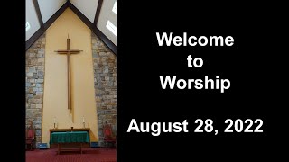 Colesville Presbyterian Church Live Stream 28 August 2022 [upl. by Mirak]