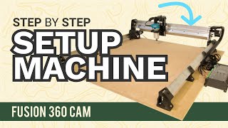 Create a Custom Machine Configuration in Fusion 360 for Hobbyist CNC  Shapeoko XCarve LongMill [upl. by Christoper]