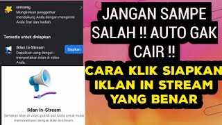 Cara menyiapkan iklan in stream di facebook [upl. by Ayimat566]