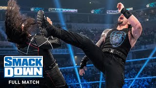 FULL MATCH  Shinsuke Nakamura vs Roman Reigns SmackDown Oct 18 2019 [upl. by Yttak]