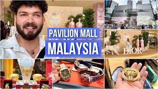 Walking Tour of PAVILION MALL 😍 Kuala Lumpur Malaysia 🇲🇾 🤩  Basheer Bashi [upl. by Concoff586]