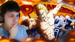 MIRIO VS CLASS 1A  My Hero Academia Season 3 Episode 2425 Reaction [upl. by Enelyt866]