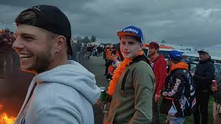 The crazy Motorcros of Nations camping  The Netherlands Assen 2019 Motocross [upl. by Osmen]