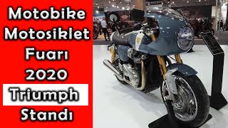 Motobike İstanbul 2020  Triumph Standı  Motosiklet Fuarı 2020 [upl. by Kleper967]