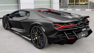 2025 Lamborghini Revuelto Matte Black  Sound Interior and Exterior [upl. by Aicilra]