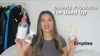 Beauty Product Ive Used Up  Empties Jan May 2023 [upl. by Abbub422]