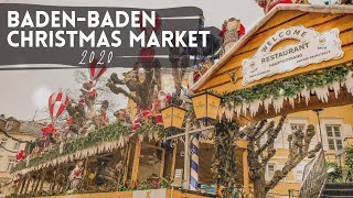 BadenBaden 2020 Christmas Market  Weihnachtsmarkt  Germany [upl. by Araht]