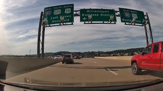 12 US 15 Arriving in Williamsport PA northbound [upl. by Iras]