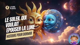 Histoire pour dormir  Le Soleil qui Voulait Epouser la Lune  Livre audio pour enfants [upl. by Emeric]