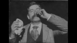 The first copyrighted movie The first sneeze  Edison Kinetoscopic Record of a Sneeze Jan 7 1894 [upl. by Survance948]