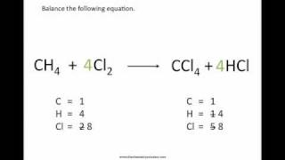 Balancing Chemical Equations  Chemistry Tutorial [upl. by Dicky]