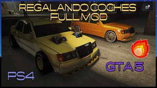 regalando coches Modeando coches y actividades GTA online Ps4 [upl. by Miriam246]