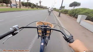 Video 2 Marrakech city bicycle tour Distance 14 Km Duration 1h04min [upl. by Elton]