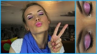 Barbie Makeup Tutorial Barbie Doll Princess Makeup  Best Romantic Fun Colorful Makeup Look [upl. by Baseler]