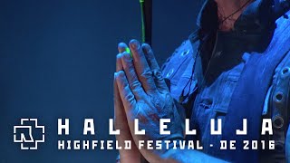 Rammstein  Halleluja Live at Highfield Festival 2016 [upl. by Ardnik776]