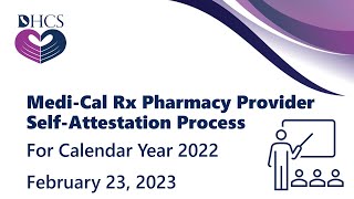 Pharmacy Provider Dispensing Fee Self Attestation Webinar for CY 2022 [upl. by Peder714]