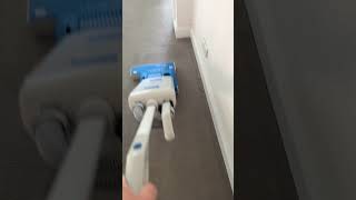 Carpet vacuuming using Columbus XP2 upright vacuum cleaner [upl. by Esserac919]