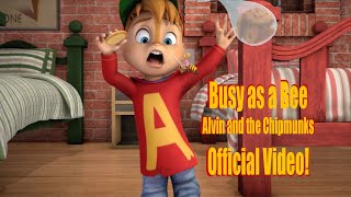 quotBusy As A Beequot Official Music Video by Alvin and The Chipmunks [upl. by Artinak]