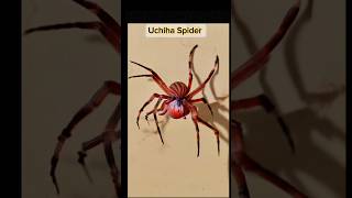 Red Uchiha Spider animals spider gagamba insects [upl. by Ynohtona]