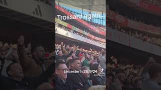 Trossard again arslei trossard afc gunners vardy havertz saka gabi [upl. by Novelia]