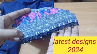 khaddi designings  how to stitch  new winter designing ideas 2024 [upl. by Nosremaj]