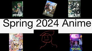 My reaction to spring 2024 anime [upl. by Wise]