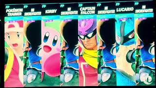 BackLash Eliminator 8Way Match  Stock Battle  SSBU Fighters Amiibo Request 314  Replay 309 [upl. by Eigna647]