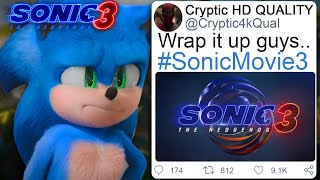 Sonic Movie 3 TRAILER RELEASE UPDATE bad news [upl. by Kalvin171]