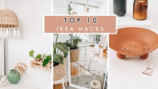 Top 10 Ikea Hacks You Should Try Full Tutorials [upl. by Hgielrahc]