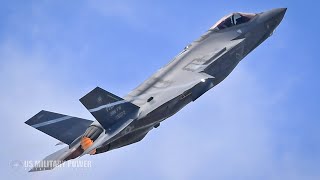 Amazing Video of F35 Shows Its Insane Maneuverability [upl. by Nosemyaj]