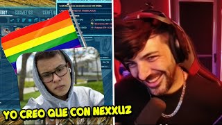 NEXXUZ le PREGUNTA a KENFLOW si SALDRIA con EL si FUESE GAY XDDD [upl. by Sabina]