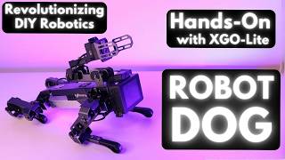 Unleash the Power of DIY Robotics with XGOLite Robot Dog  Everything you need to know [upl. by Thorne]