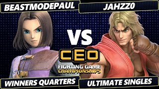 CEO 2024  BeastModePaul Hero Vs Jahzz0 Ken Smash Ultimate  SSBU [upl. by Dowzall]