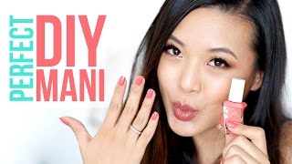 TUTORIAL  PERFECT DIY Manicure [upl. by Edythe]