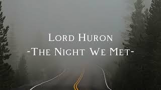 Lord Huron  The Night We Met Acapella Version [upl. by Bevvy]