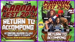 MAROON FESTIVAL JAN 5th n 6th 2024 [upl. by Miarfe]