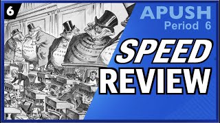 APUSH Period 6 Speed Review [upl. by Odnamla]