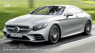 2018 Mercedes S 450 4MATIC Coupe ► Drive  Exterior  Interior  Specifications [upl. by Melcher]