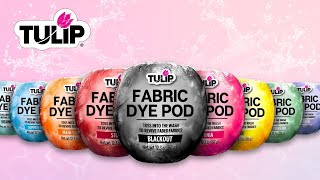 Tulip Fabric Dye Pods Reduce Reuse amp ReDye [upl. by Nedrob456]