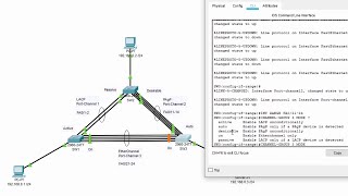 EtherChannel LACP PAgP Manual Packet Tracer [upl. by Suivatnad]