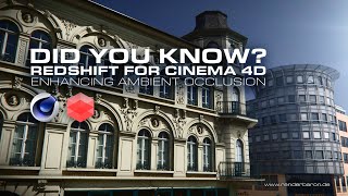 Did You Know Redshift for Cinema 4D Enhancing Ambient Occlusion [upl. by Iderf]